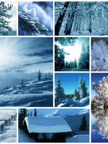 Produit Collage Neige Image