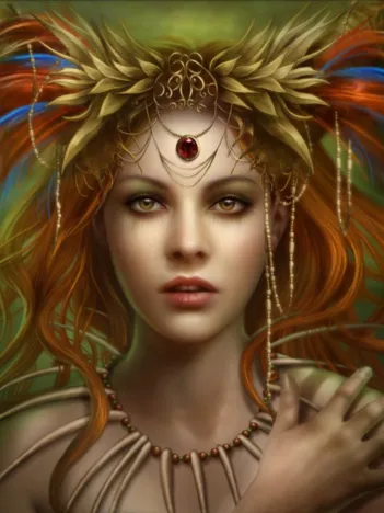 Produit Tribal Goddess Image