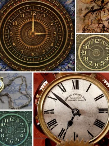 Produit Collage - Horloges Image