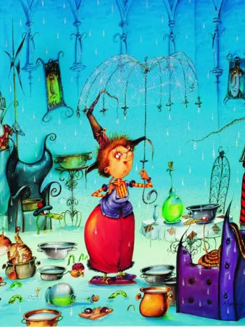 Produit François Ruyer - La Sorcière au Parapluie Image
