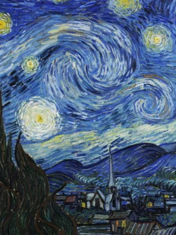 Produit Vincent Van Gogh - La Nuit étoilée, 1889 Image