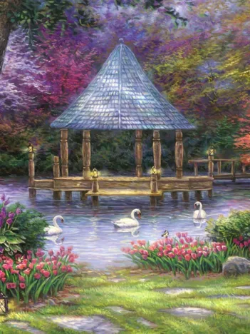 Produit Chuck Pinson - Swan Pond Image