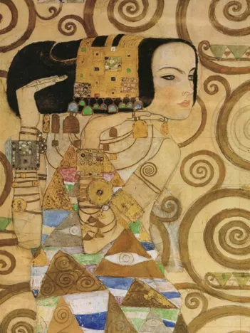 Produit Gustav Klimt : L'attente (détail) 1905-1909 Image