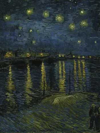 Produit Vincent Van Gogh - La Nuit Etoilée, 1888 Image