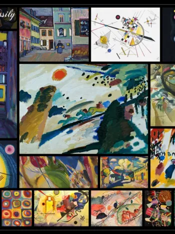 Produit Vassily Kandinsky - Collage Image