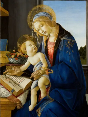 Produit Sandro Botticelli: La Madone du Livre, 1480 Image