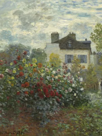 Produit Claude Monet - Jardin de l'Artiste à Argenteuil, 1873 Image