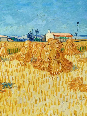Produit Vincent Van Gogh - Moissons en Provence, 1888 Image