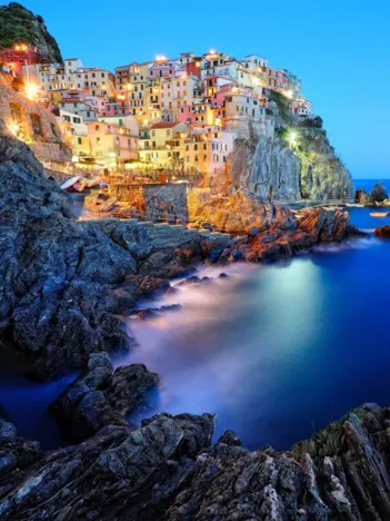 Produit Manarola, Cinque Terre, Italie Image