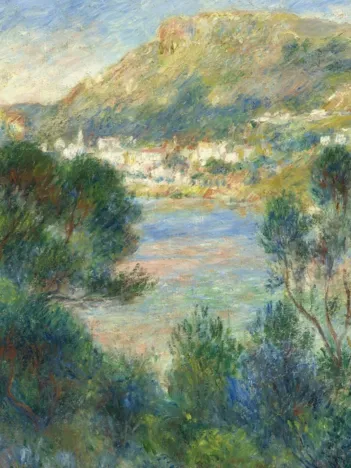 Produit Auguste Renoir - Vue de Monte Carlo du Cap Martin Image