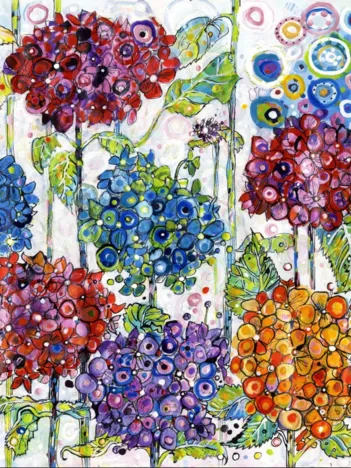 Produit Sally Rich - Summer Hydrangeas Image