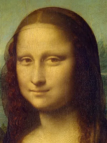 Produit Léonard de Vinci : La Joconde (détail), 1503-1506 Image