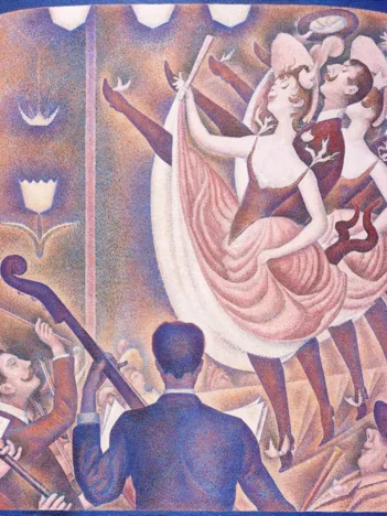 Produit Georges Seurat : Can Can (Le Chahut), 1890 Image