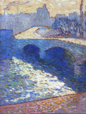 Produit Robert Antoine Pinchon : La Seine à Rouen au Crépuscule, 1905 Image