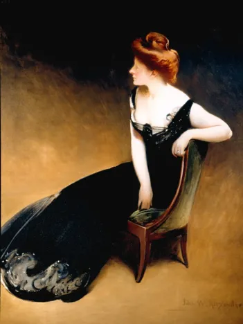 Produit John White Alexander : Portrait of Mrs. V, Mrs. Herman Duryea, 1898 Image