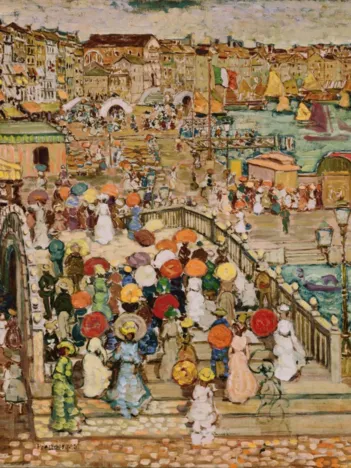 Produit Maurice Prendergast : Le Pont de la Paille, 1922 Image