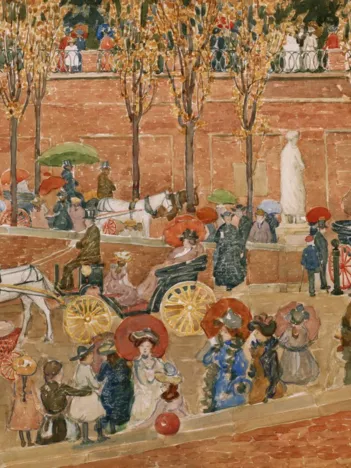 Produit Maurice Prendergast : Le Pincio - Rome, 1898 Image