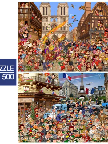 Produit 2 Puzzles - L'Art de François Ruyer Image