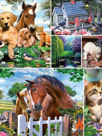 Produit Collage - Animal World Image