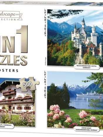 Produit 3 Puzzles - Landscape Collection Image