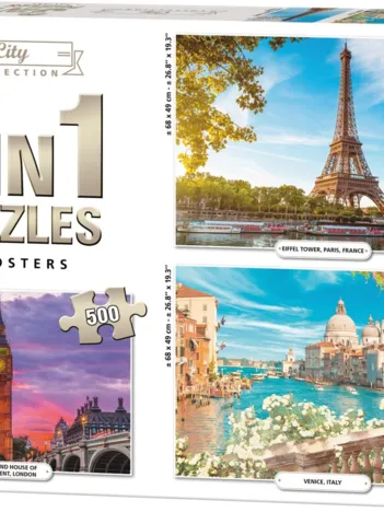 Produit 3 Puzzles - City Collection Image