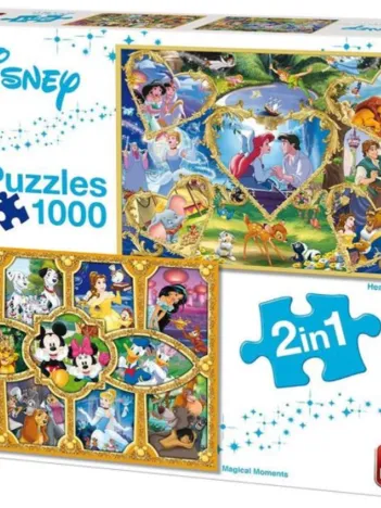 Produit 2 Puzzles - Disney 2 in 1 Image