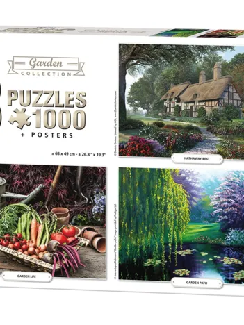 Produit 3 Puzzles - Garden Collection Image