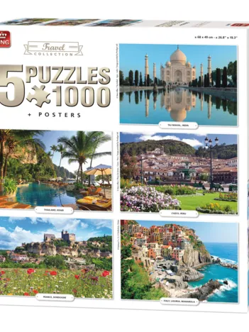 Produit 5 Puzzles - Travel Collection Image