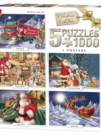 Produit 5 Puzzles - Noël Image