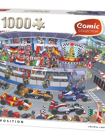 Produit Comic Puzzle - Pole Position Image