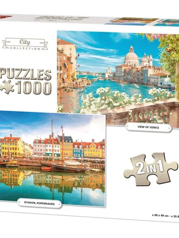 Produit 2 Puzzles - City Collection Image