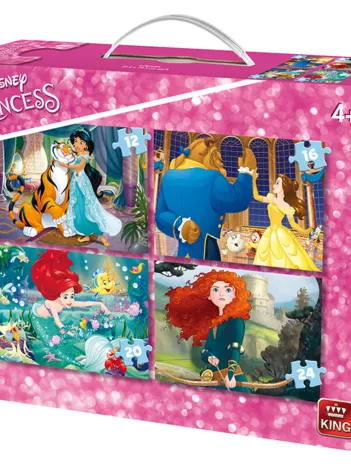 Produit 4 Puzzles - Disney Princesses Image