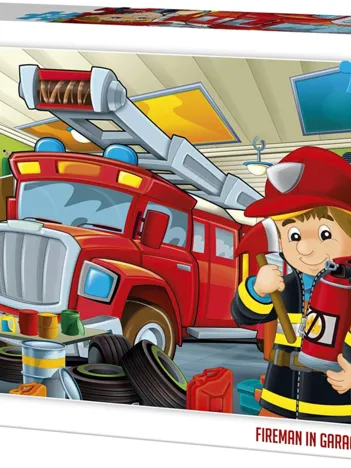 Produit Rescue Team - Fireman in Garage Image