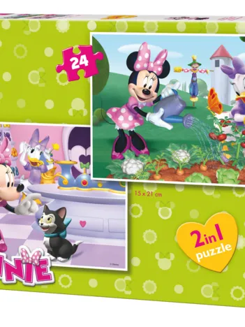 Produit 2 Puzzles - Minnie Image