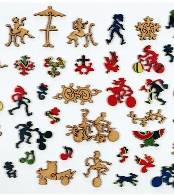 Produit Puzzle en Bois découpé au Laser - Cycles Peugeot Image