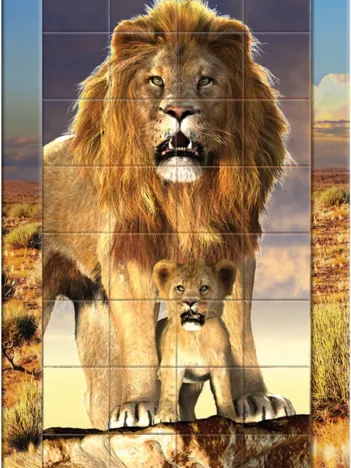 Produit Mini Puzzles Magnet Lion Image