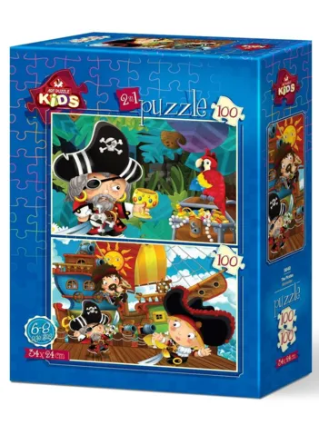 Produit 2 Puzzles - Pirates Image