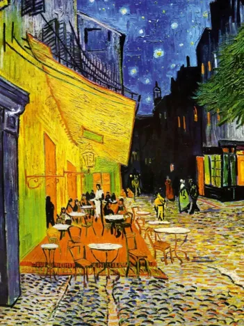 Produit Vincent Van Gogh - Café Terrace at Night, 1888 Image