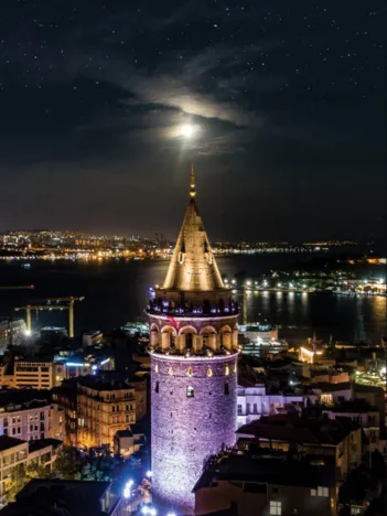 Produit Neon Puzzle - Tour de Galata Image