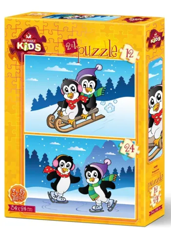 Produit 2 Puzzles - Les Pinguins Image
