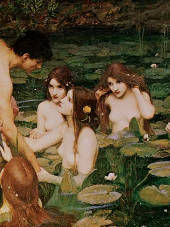 Produit Hylas et les Nymphes, 1896 Image