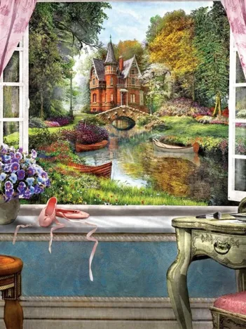 Produit Le Château à ma Fenêtre Image