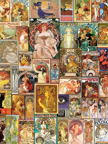 Produit Art Nouveau Poster Collage Image
