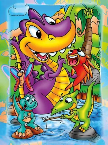 Produit Puzzle en Bois - Dinosaures Image