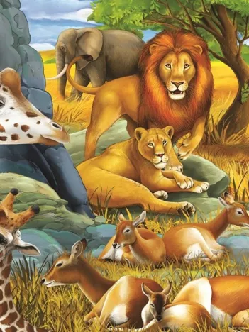 Produit Pièces XXL - Animaux de la Savanne Image