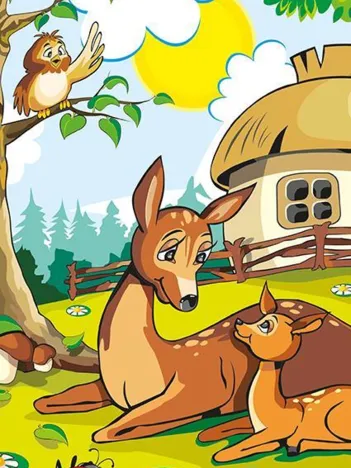 Produit Puzzle en Bois - Maman Biche Image