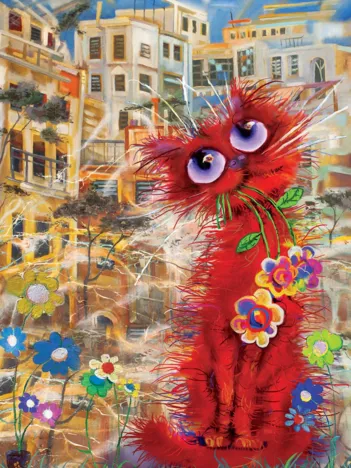 Produit Red Cat Image