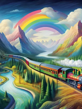 Produit Pièces XXL - L'Arc-en-Ciel Express Image