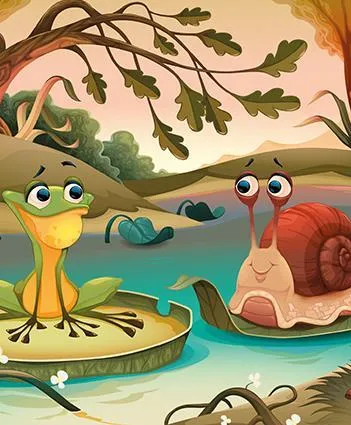 Produit Puzzle en Bois - Lake Friends Image