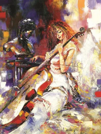 Produit Le Violoncelliste Image